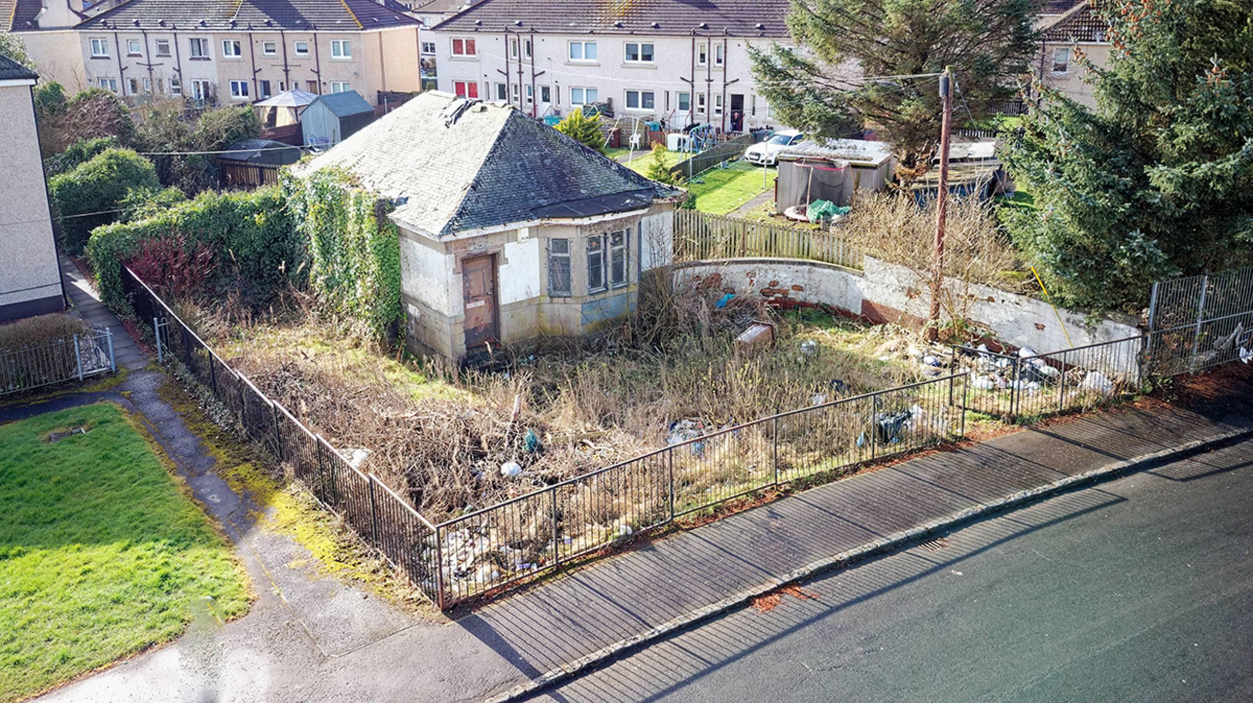 Plot at former Police Station, 26 Glencairn Avenue, Wishaw, ML2 7RQ