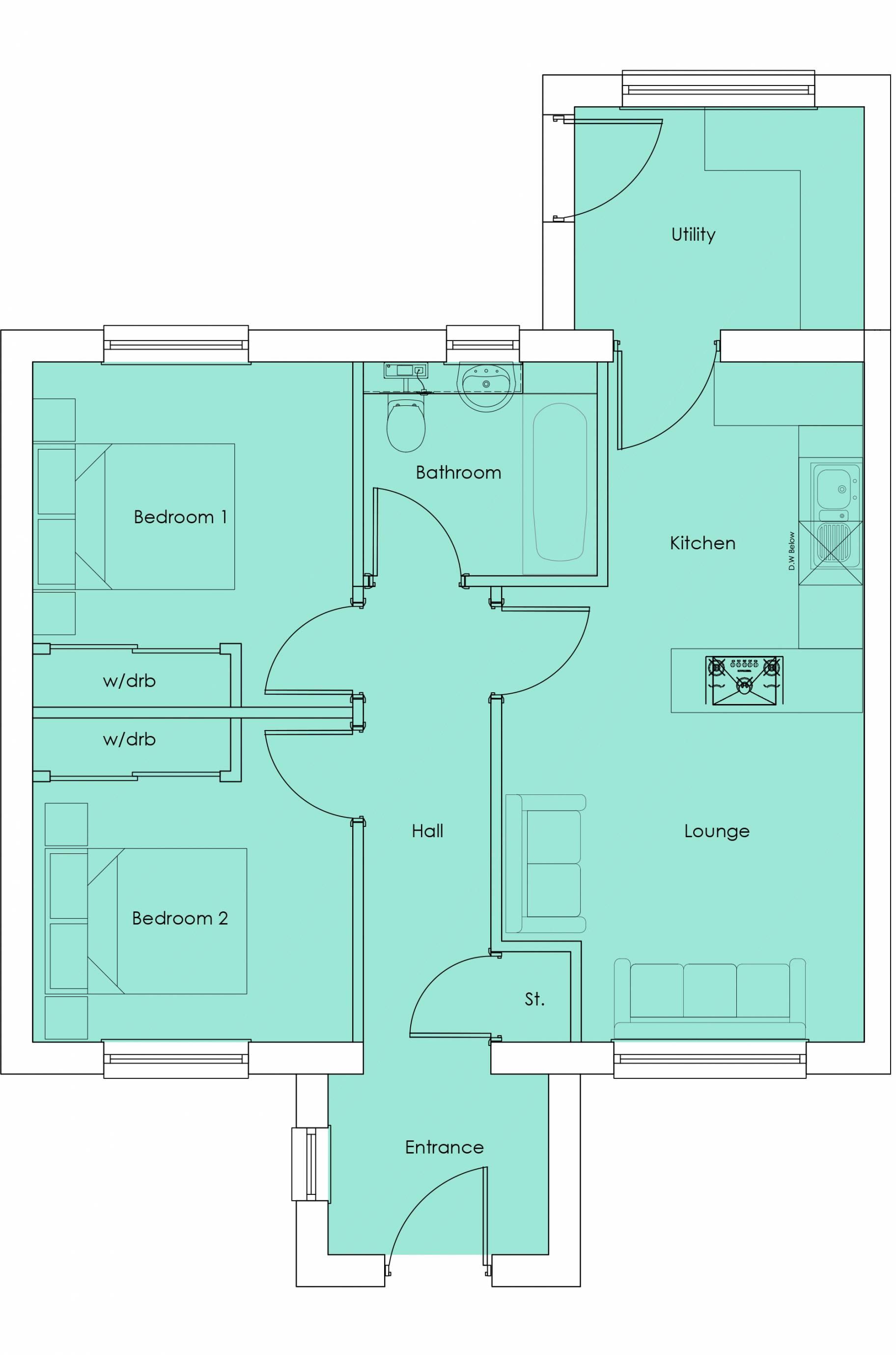 Plot 1 Kirkland Crescent, Dalry, KA24 5EA