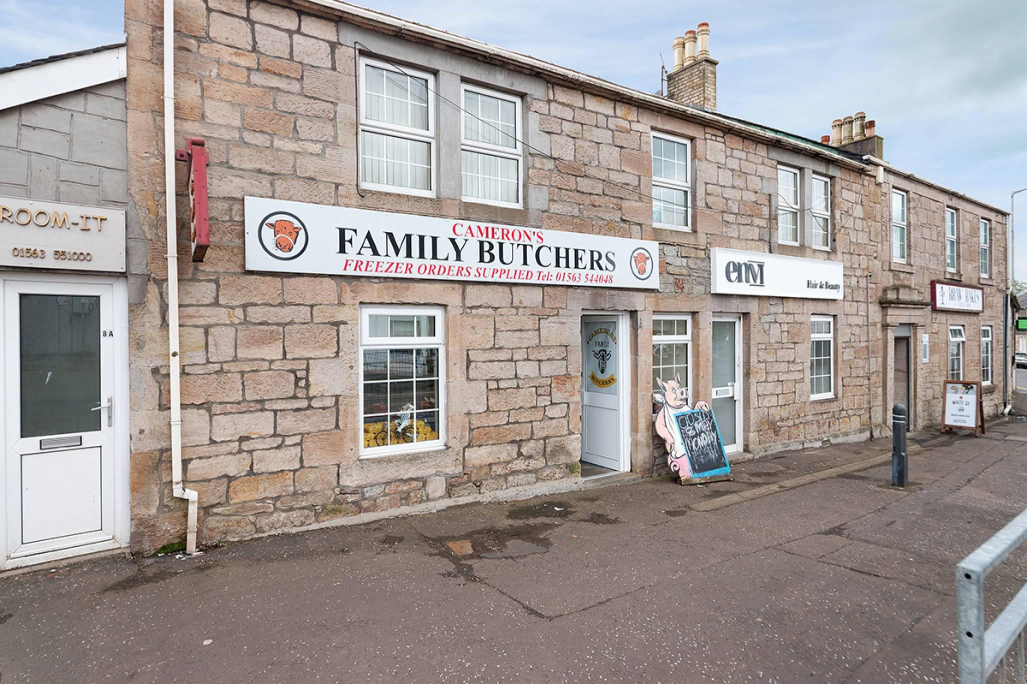 Camerons the Butchers 8 Kilmarnock Road, Crosshouse, Kilmarnock, KA2 0HD